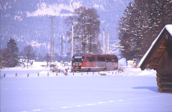 Impressionen von der Außerfernbahn