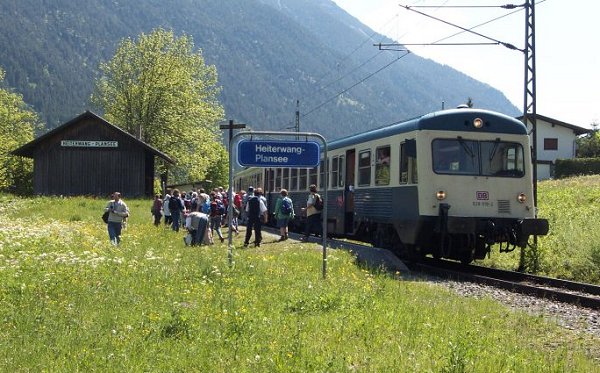 Impressionen von der Außerfernbahn