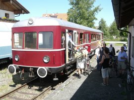 In Obing beginnt die Wanderung