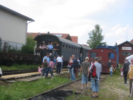 Im Bahnhof Obing