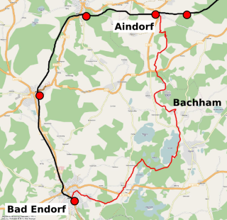 Wanderungen um Bad Endorf - Obing